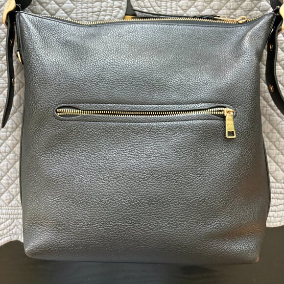 Coach Pebbled Leather Hobo Shoulder Bag – Black – Style C2818 - EUC - Picture 6 of 10